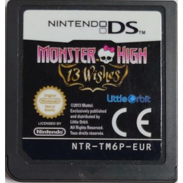 Monster High 13 Wishes-Kale Cassette (NDS) Gebruikt