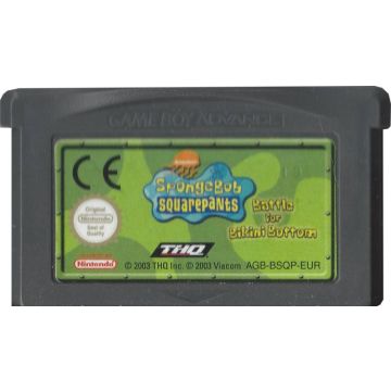 Spongebob Squarepants Battle for Bikini Bottom-Kale Cassette (GBA) Gebruikt