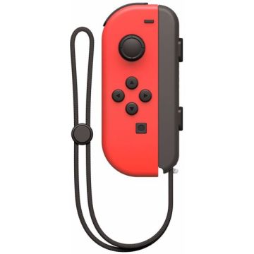 Nintendo Switch Joy-Con Controller Links-Rood Incl. Strap (Switch) Gebruikt