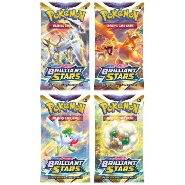 Pokémon TCG Sword & Shield Brilliant Stars-Booster Pack (Diversen) Nieuw