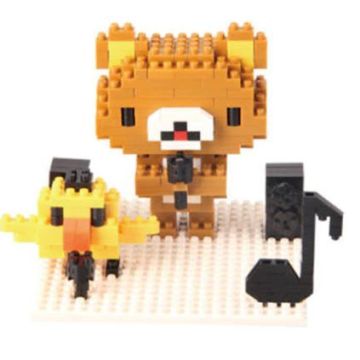 LNO Rilakkuma Gift Series Bouwset-Chairoikoguma (Diversen) Nieuw