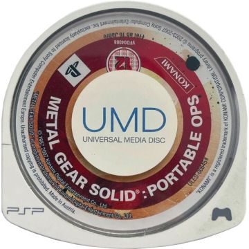 Metal Gear Solid Portable Ops-Kale Cassette
