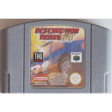 Destruction Derby 64-Kale Cassette (N64) Gebruikt