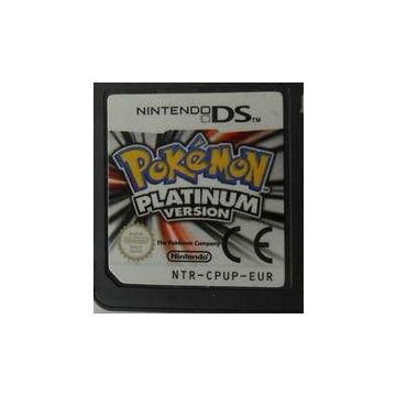 Pokémon Platinum Version-Kale Cassette (NDS) Gebruikt