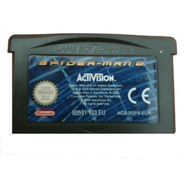 Spider-Man 2-Kale Cassette (GBA) Gebruikt