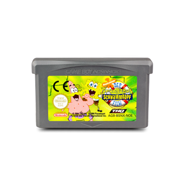 The SpongeBob SquarePants Movie-Kale Cassette Duits (GBA) Gebruikt