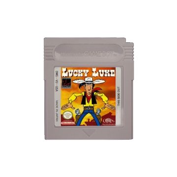 Lucky Luke-Kale Cassette (Game Boy) Gebruikt