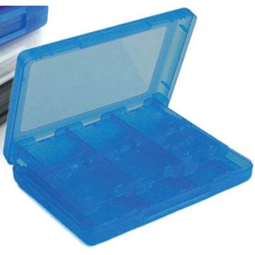Merkloos Game Card Case for 3DS & DS Cartridges-24 Blauw (Diversen) Gebruikt