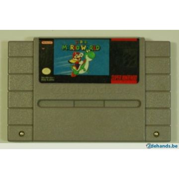 Super Mario World-Kale Cassette Amerikaans (SNES) Gebruikt