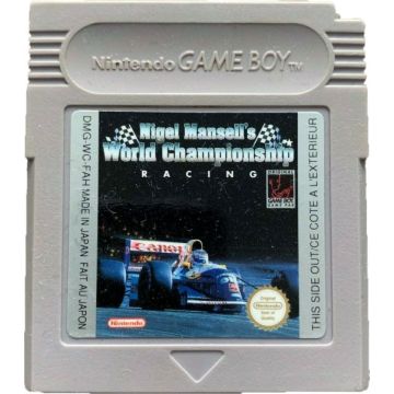 Nigel Mansell's World Championship-Kale Cassette Incl. Handleiding (Game Boy) Gebruikt