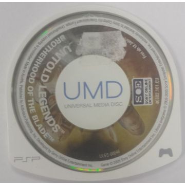 Untold Legends Brotherhood Of The Blade-Kale Cassette (PSP) Gebruikt