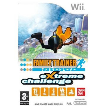 Family Trainer Extreme Challenge-Alleen Game (Wii) Gebruikt