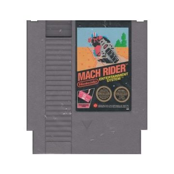 Mach Rider-Kale Cassette (NES) Gebruikt
