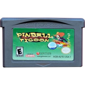 Pinball Tycoon-Kale Cassette Amerikaans (GBA) Gebruikt