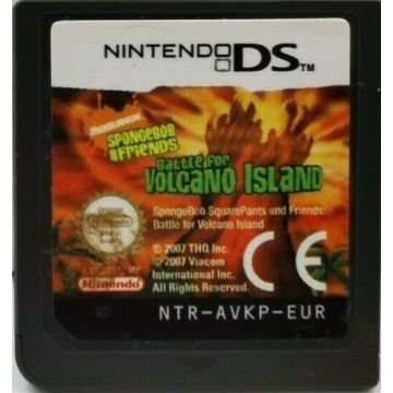 SpongeBob and Friends Battle for Volcano Island-Kale Cassette (NDS) Gebruikt