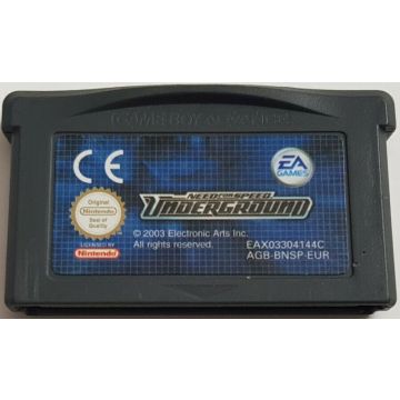 Need for Speed Underground-Kale Cassette (GBA) Gebruikt