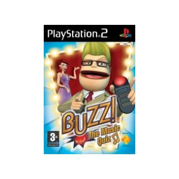 Buzz! The Music Quiz-Standaard (PlayStation 2) Gebruikt