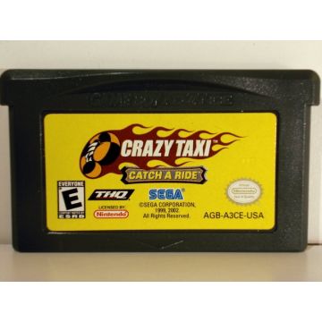 Crazy Taxi Catch a Ride-Kale Cassette (GBA) Gebruikt