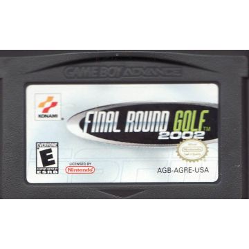 Final Round Golf-Kale Cassette (GBA) Gebruikt