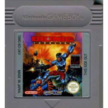 Bionic Commando-Kale Cassette (Game Boy) Gebruikt