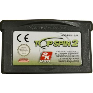 Top Spin 2-Kale Cassette (GBA) Gebruikt