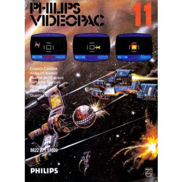 Philips Videopac 11 Cosmic Conflict-Standaard (Philips Videopac) Gebruikt