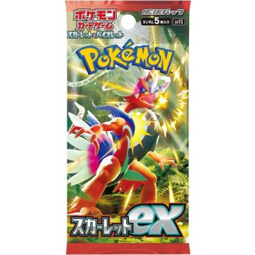 Pokémon TCG Scarlet & Violet-EX Scarlet Booster Pack Japans (Diversen) Nieuw