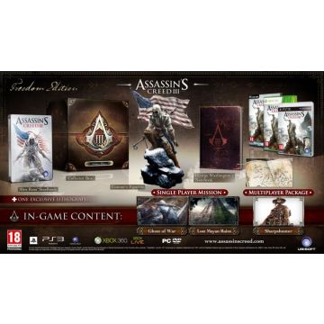 Assassin's Creed III-Freedom Edition (Xbox 360) Gebruikt