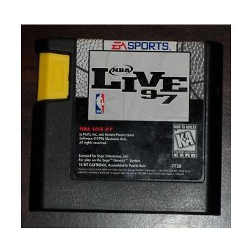 NBA Live 97-Kale Cassette (Sega Mega Drive) Gebruikt