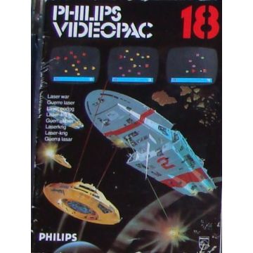 Philips Videopac 18 Laser War-Standaard (Philips Videopac) Gebruikt