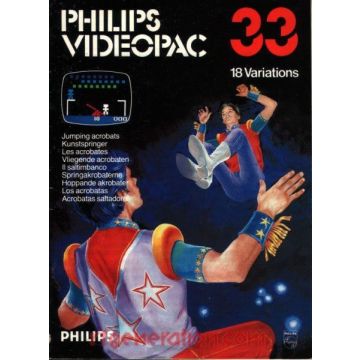 Philips Videopac 33 Jumping Acrobats-Standaard (Philips Videopac) Gebruikt