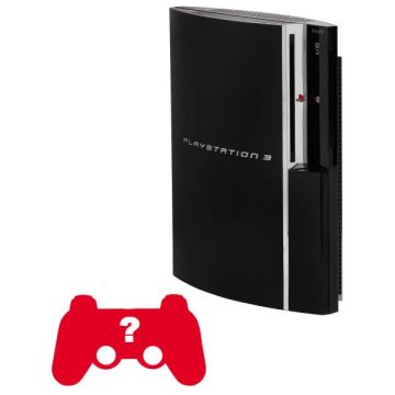 Sony PlayStation 3 Original 80GB-Zwart Incl. Merkloos Controller (PlayStation 3) Gebruikt