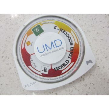 World Tour Soccer 2-Kale Cassette (PSP) Gebruikt