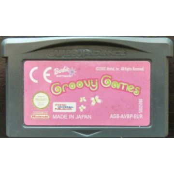 Barbie Software Groovy Games-Kale Cassette (GBA) Gebruikt