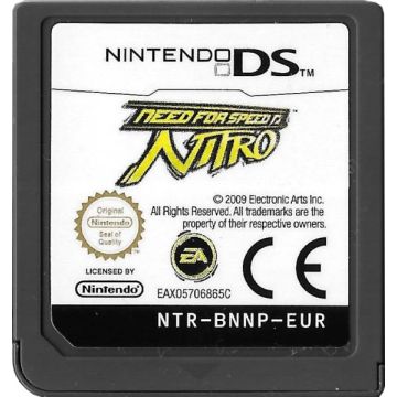 Need for Speed Nitro-Kale Cassette (NDS) Gebruikt