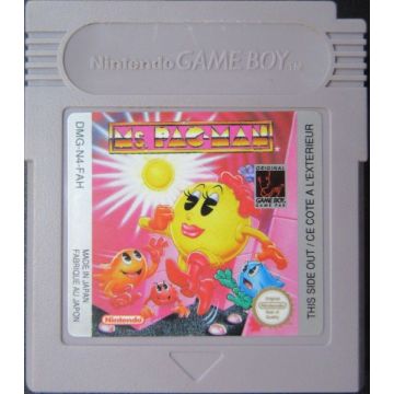 Ms. Pac-Man-Kale Cassette (Game Boy) Gebruikt