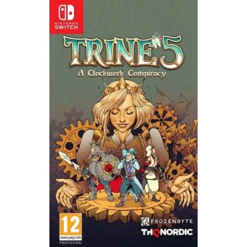 Trine 5 A Clockwork Conspiracy-Standaard (Switch) Nieuw