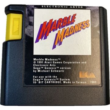 Marble Madness-Kale Cassette Amerikaans (Sega Mega Drive) Gebruikt