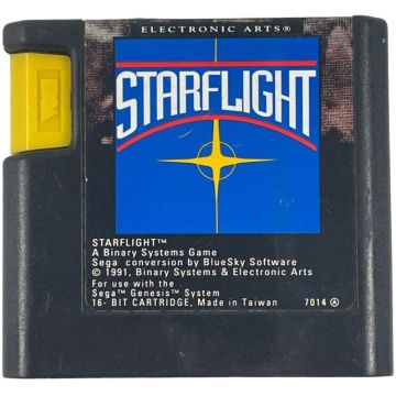 Starflight-Kale Cassette Amerikaans (Sega Mega Drive) Gebruikt