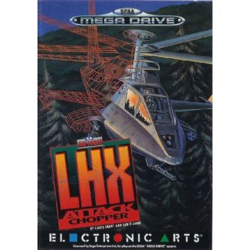 Air Force LHX Attack Chopper-Excl. Handleiding (Sega Mega Drive) Gebruikt