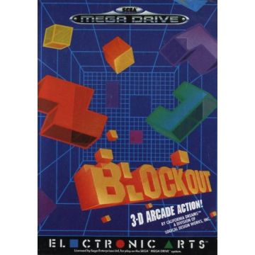 Blockout-Excl. Handleiding (Sega Mega Drive) Gebruikt