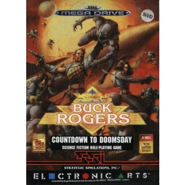 Buck Rogers Countdown To Doomsday-Excl. Handleiding (Sega Mega Drive) Gebruikt