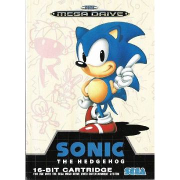 Sonic the Hedgehog-Excl. Handleiding (Sega Mega Drive) Gebruikt