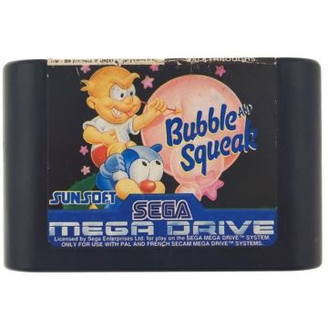 Bubble and Squeak-Kale Cassette (Sega Mega Drive) Gebruikt