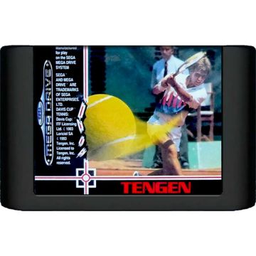 Davis Cup World Tour-Kale Cassette (Sega Mega Drive) Gebruikt