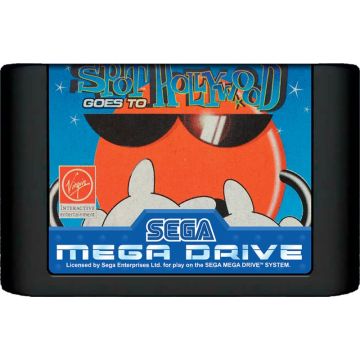 Spot Goes To Hollywood-Kale Cassette (Sega Mega Drive) Gebruikt