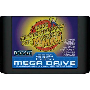 The Adventures of Mighty Max-Kale Cassette (Sega Mega Drive) Gebruikt