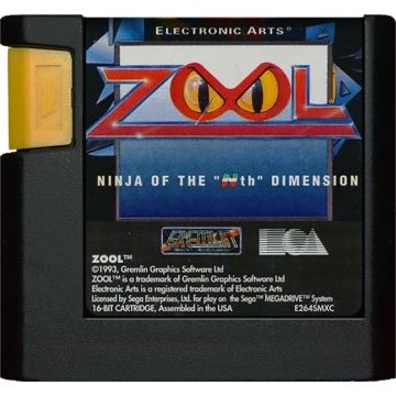 Zool-Kale Cassette (Sega Mega Drive) Gebruikt