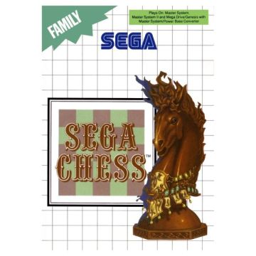 SEGA Chess-Excl. Handleiding (Sega Master System) Gebruikt