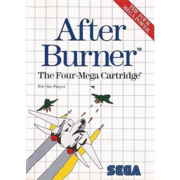 After Burner-Excl. Handleiding (Sega Master System) Gebruikt